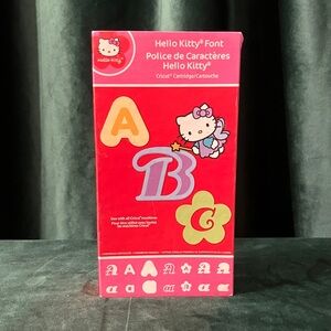 Hello Kitty Font Cartridge - Red, Pink, and Yellow